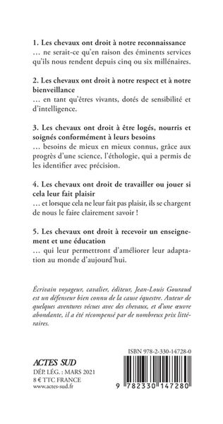 Produktbild: Le cheval, c'est l'avenir