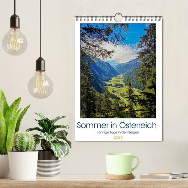 Produktbild: Sommer in &Ouml;sterreich - sonnige Tage in den Bergen (Wandkalender 2026 DIN A4 hoch), CALVENDO Monatskalender