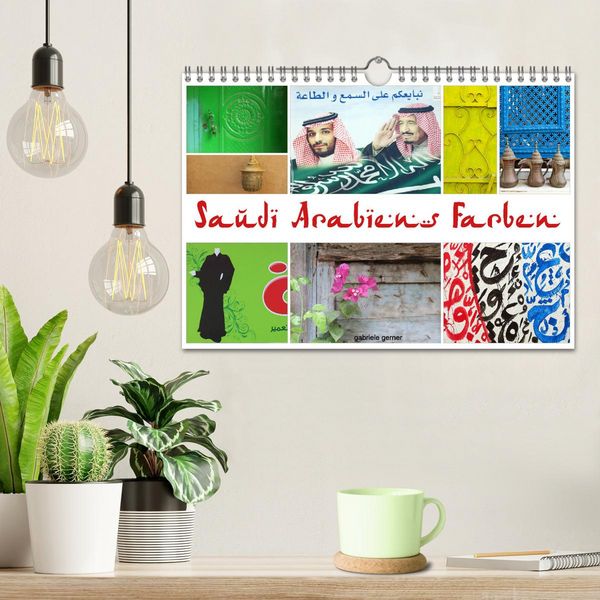 Produktbild: Saudi Arabiens Farben (Wandkalender 2026 DIN A4 quer), CALVENDO Monatskalender