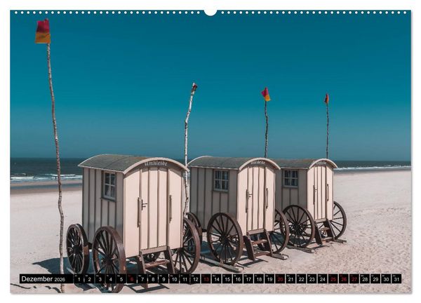 Produktbild: Mein Jahr auf Norderney (Wandkalender 2026 DIN A2 quer), CALVENDO Monatskalender