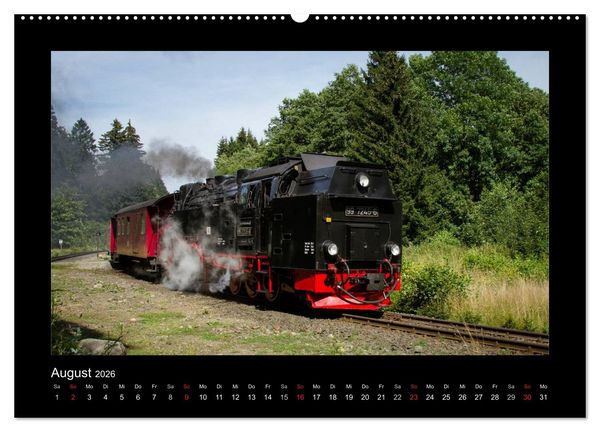 Produktbild: Dampferlebnis im Harz (Wandkalender 2026 DIN A2 quer), CALVENDO Monatskalender
