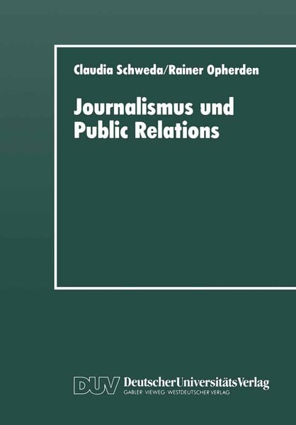 Produktbild: Journalismus und Public Relations