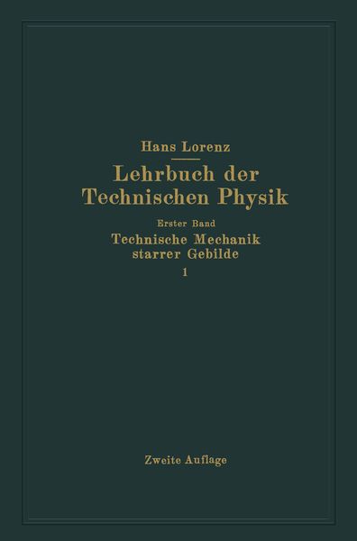 Produktbild: Technische Mechanik starrer Gebilde