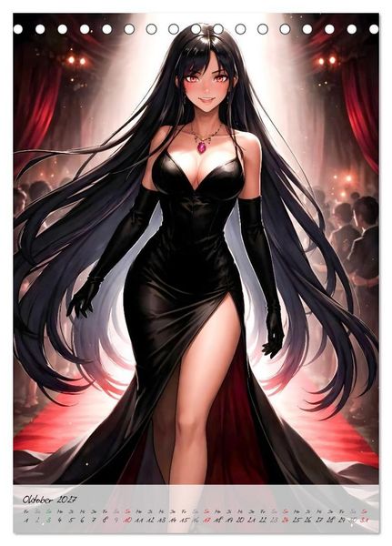 Produktbild: Vampire Couture (Tischkalender 2027 DIN A5 hoch), CALVENDO Monatskalender
