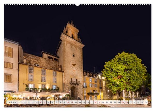 Produktbild: Bezauberndes Bergamo (hochwertiger Premium Wandkalender 2026 DIN A2 quer), Kunstdruck in Hochglanz