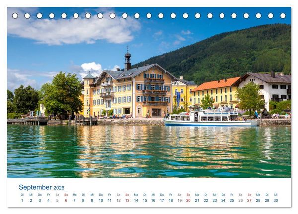 Produktbild: Sch&ouml;ner Tegernsee (Tischkalender 2026 DIN A5 quer), CALVENDO Monatskalender
