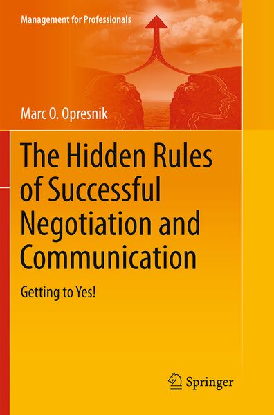 Produktbild: The Hidden Rules of Successful Negotiation and Communication