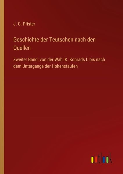 Produktbild: Geschichte der Teutschen nach den Quellen