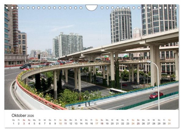 Produktbild: China - Tradition und Moderne (Wandkalender 2026 DIN A4 quer), CALVENDO Monatskalender