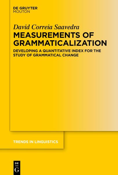 Produktbild: Measurements of Grammaticalization