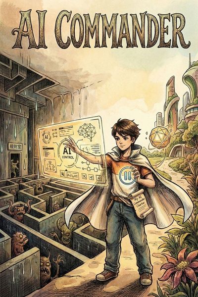 Produktbild: AI Commander School&iquest;A Guide to Judgment and Leadership for Children in the AI Era