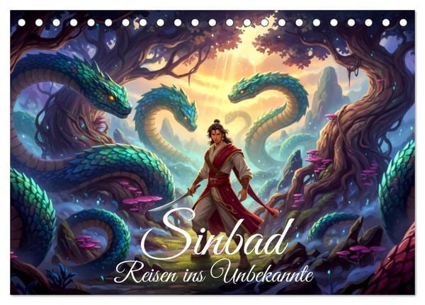 Produktbild: Sinbad &ndash; Reisen ins Unbekannte (Tischkalender 2027 DIN A5 quer), CALVENDO Monatskalender