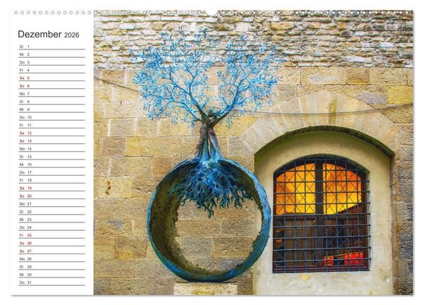 Produktbild: Florenz - Impressionen (Wandkalender 2026 DIN A2 quer), CALVENDO Monatskalender
