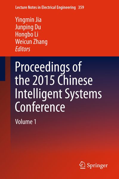 Produktbild: Proceedings of the 2015 Chinese Intelligent Systems Conference