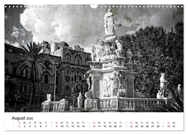 Produktbild: Silberstein portr&auml;tiert Palermo (Wandkalender 2026 DIN A3 quer), CALVENDO Monatskalender