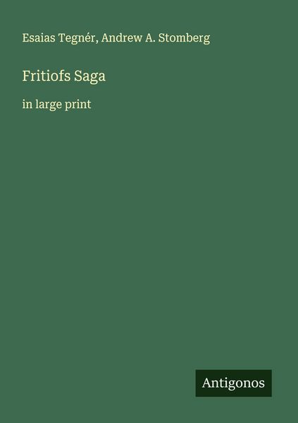 Produktbild: Fritiofs Saga