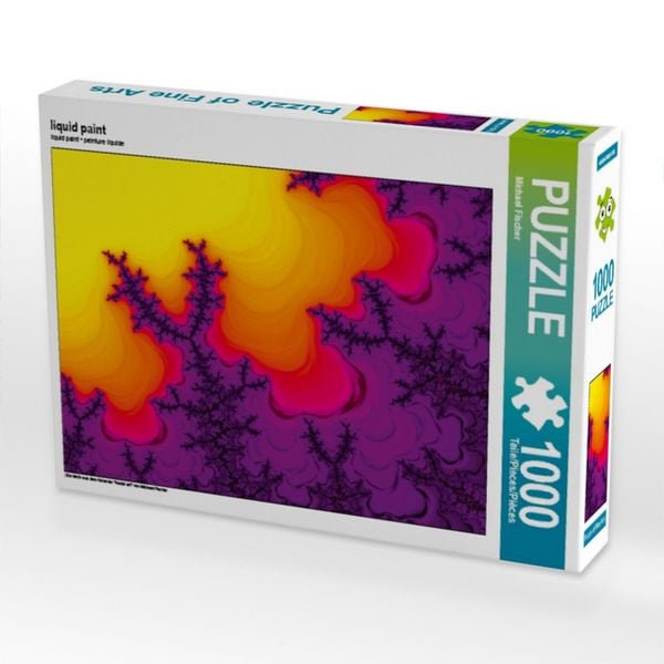 CALVENDO Puzzle liquid paint | 1000 Teile Lege-Größe 64 × 48 cm Foto-Puzzle für glückliche Stunden