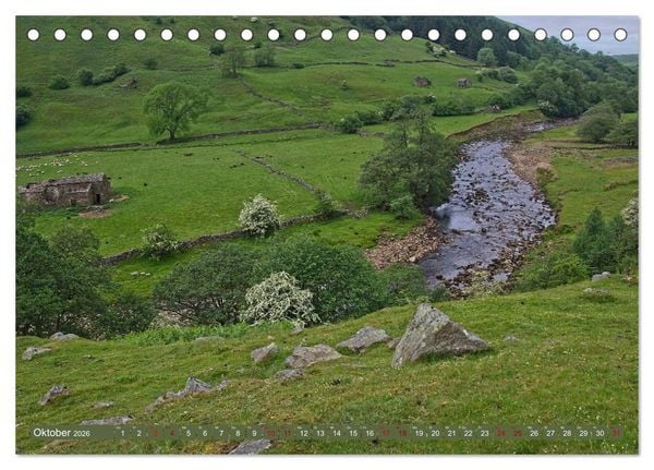 Produktbild: Yorkshire Dales, eine Landschaft zum Tr&auml;umen (Tischkalender 2026 DIN A5 quer), CALVENDO Monatskalender