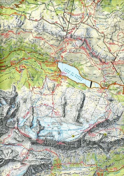 Produktbild: 06 Val di Fassa e Dolomiti Fassane