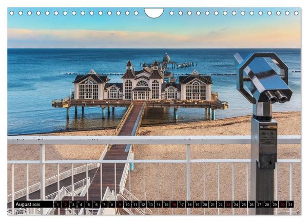 Produktbild: Die Ostseek&uuml;ste in Mecklenburg-Vorpommern (Wandkalender 2026 DIN A4 quer), CALVENDO Monatskalender