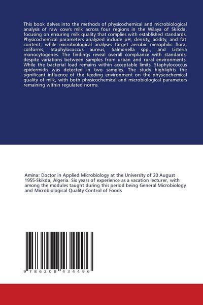 Produktbild: Raw Milk Quality in Skikda, north-east Algeria