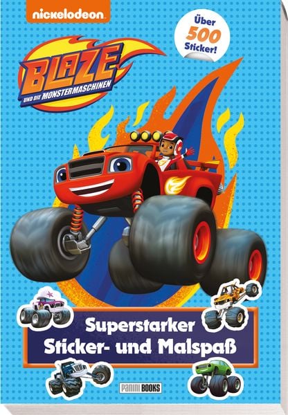 Produktbild: Blaze und die Monstermaschinen: Superstarker Sticker- und Malspa&szlig;