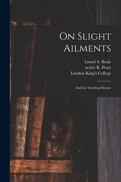 Produktbild: On Slight Ailments [electronic Resource]