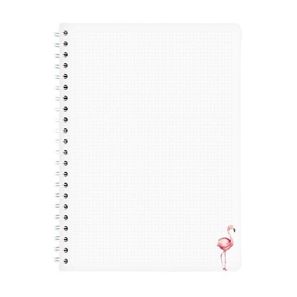 Produktbild: Ringbuch A4 Pink Flamingo