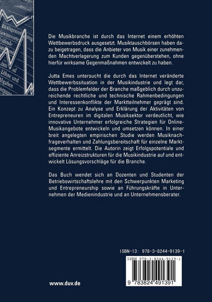 Produktbild: Unternehmergewinn in der Musikindustrie