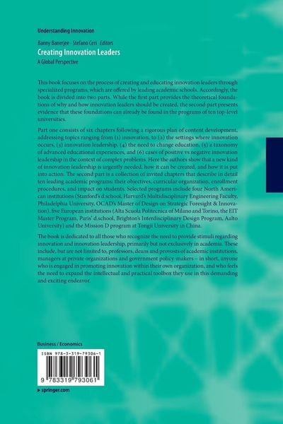 Produktbild: Creating Innovation Leaders