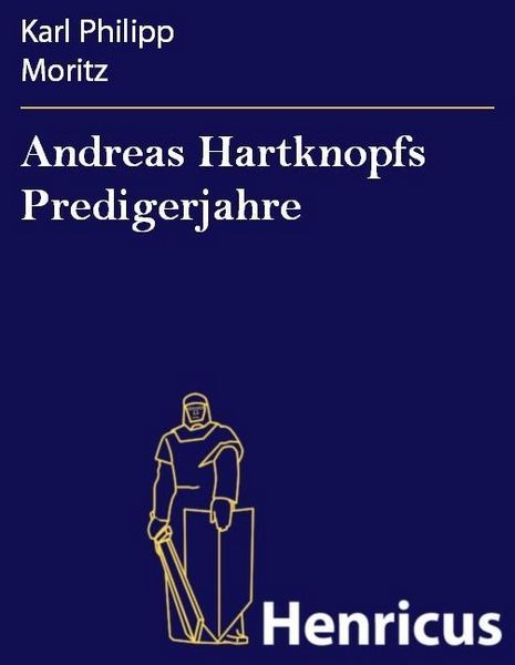 Produktbild: Andreas Hartknopfs Predigerjahre