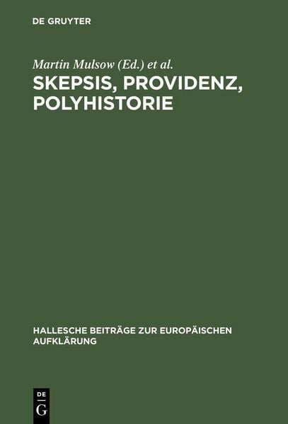 Produktbild: Skepsis, Providenz, Polyhistorie
