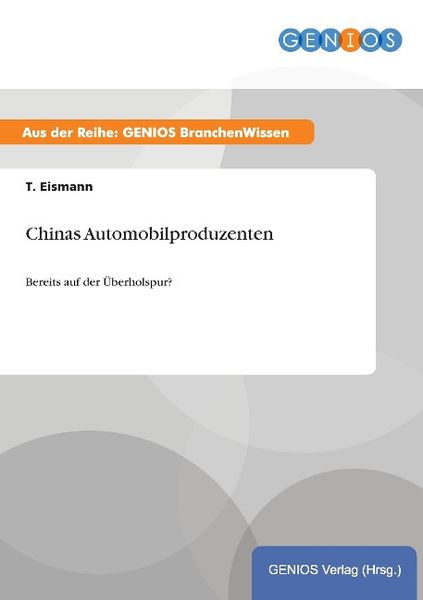 Produktbild: Chinas Automobilproduzenten