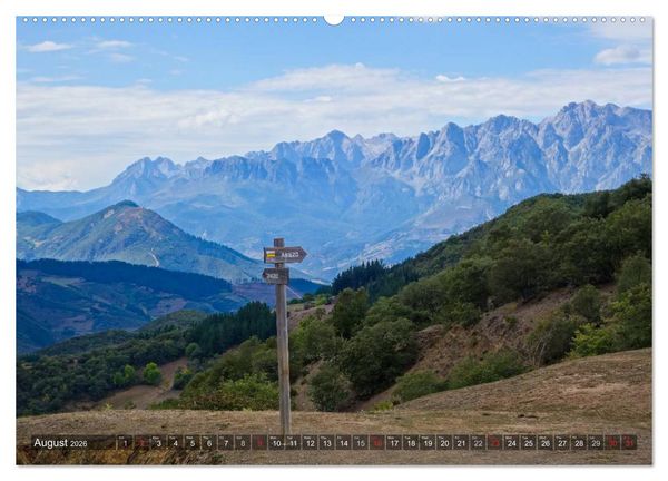 Produktbild: Picos de Europa - In and around the national park (High Quality Premium Wall Calendar 2026 DIN A2 landscape),CALVENDO 12 Month Wall Calendar
