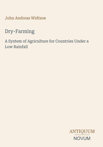 Produktbild: Dry-Farming