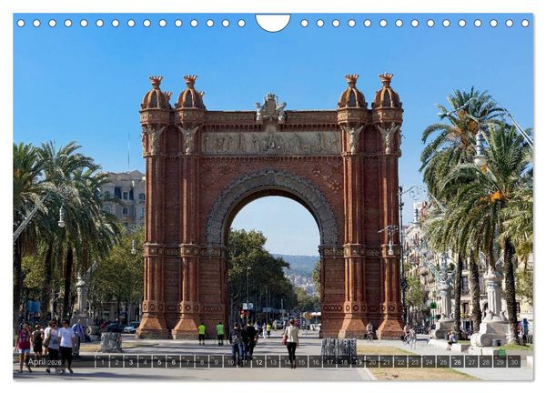 Produktbild: Barcelona - Von Gotik bis Modernisme (Wandkalender 2026 DIN A4 quer), CALVENDO Monatskalender