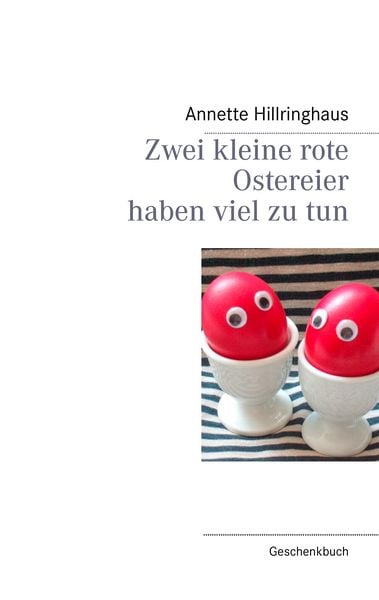 Produktbild: Zwei kleine rote Ostereier haben viel zu tun