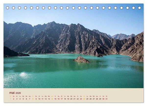 Produktbild: Entre pierres et sable (Calendrier de bureau 2026 DIN A5 vertical), CALVENDO calendrier mensuel