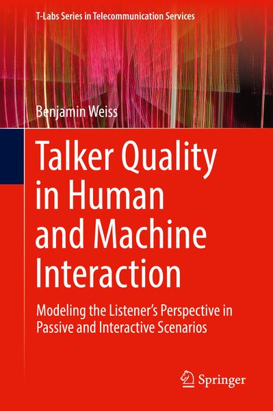 Produktbild: Talker Quality in Human and Machine Interaction