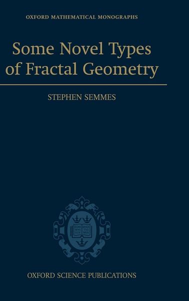 Produktbild: Some Novel Types of Fractal Geometry