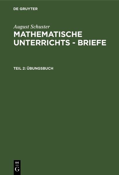 Produktbild: &Uuml;bungsbuch
