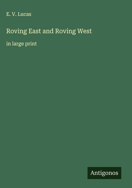 Produktbild: Roving East and Roving West