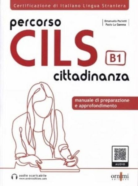 Produktbild: Percorso CILS Cittadinanza B1 - Test di preparazione + online audio