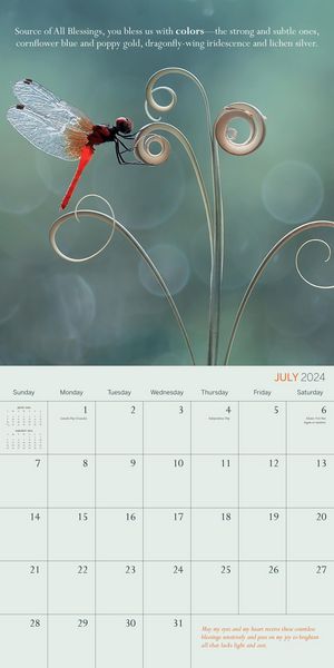 Produktbild: Workman Calendars: Blessings Wall Calendar 2024