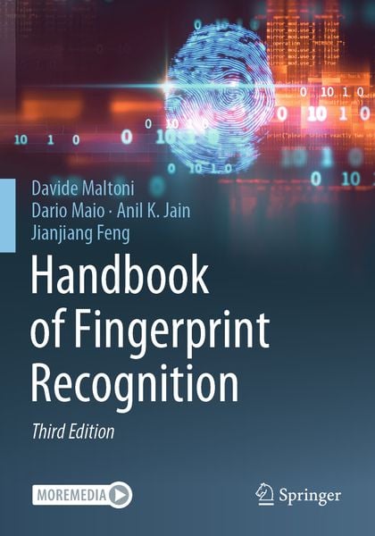 Produktbild: Handbook of Fingerprint Recognition