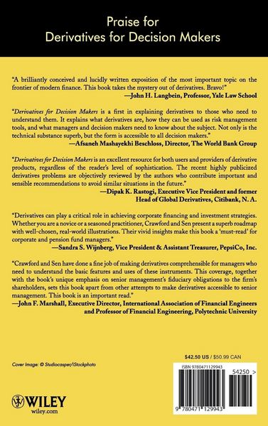 Produktbild: Derivatives for Decision Makers