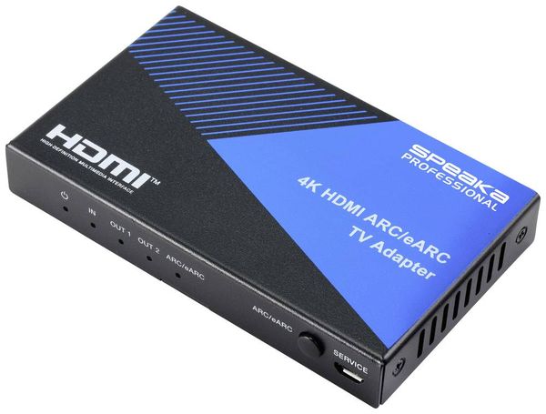 Produktbild: SpeaKa Professional AV Konverter SP-HDA-500 [HDMI - HDMI] 3840 x 2160 Pixel