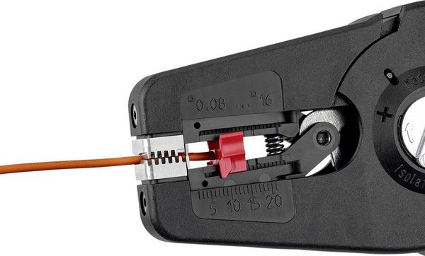 Produktbild: Knipex PreciStrip 16 12 52 195 Automatische Abisolierzange 0.08 bis 16mm