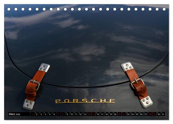 Produktbild: Porsche - pure Leidenschaft (Tischkalender 2026 DIN A5 quer), CALVENDO Monatskalender