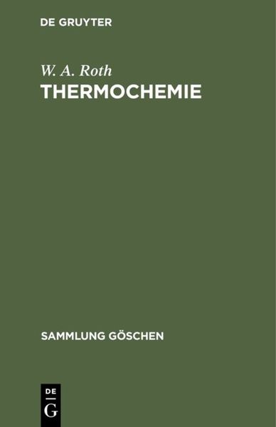 Produktbild: Thermochemie